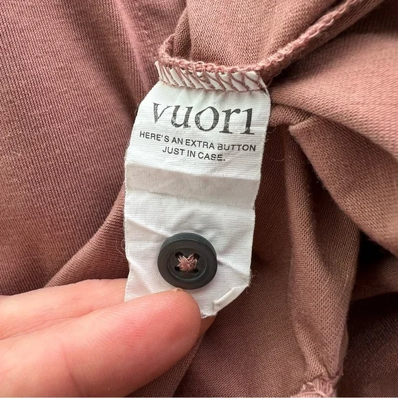 Vuori Avalon Henley in Terracotta - Picture 9 of 9